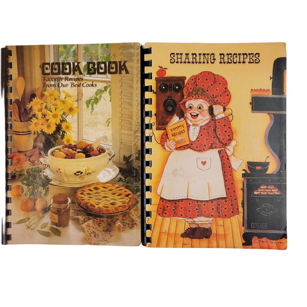 Bundle of 2 local vintage cookbooks
